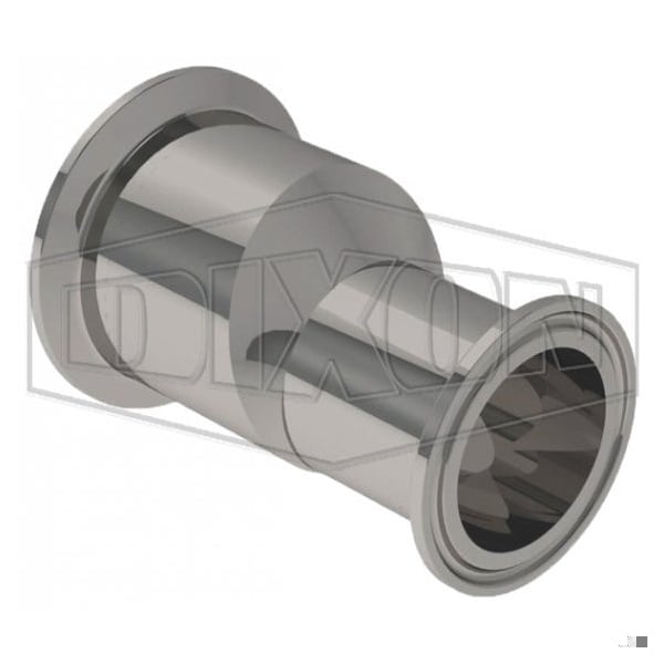 Dixon BioPharm High Purity Eccentric Reducer, 2 x 1 in Nominal, Clamp End Style, 316L SS 2221EBB200100F1 - main